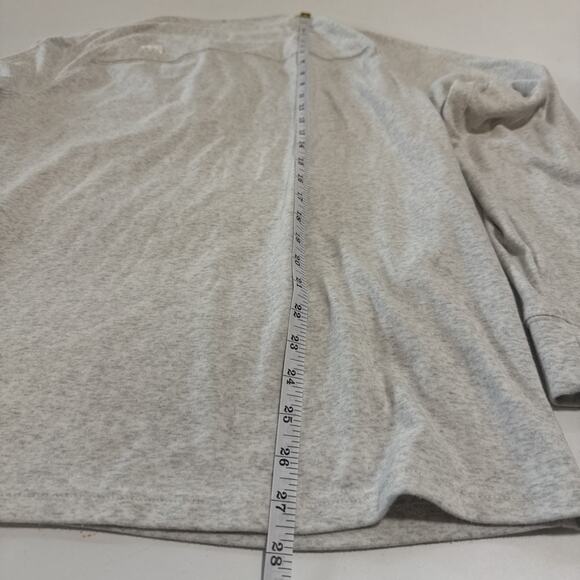 The Normal Brand Cotton Blend Long Sleeve Henley Shirt Mens Large - Picture 9 of 11